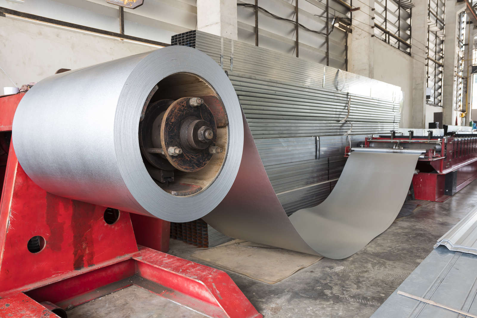 Sheet metal rolling