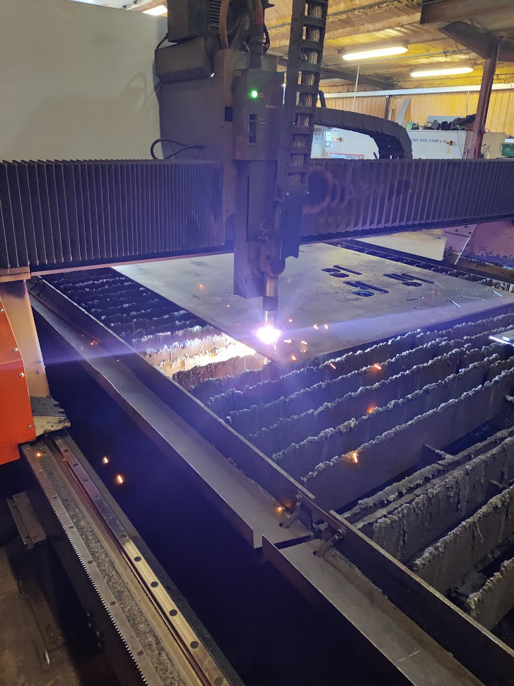 CMC Plazma cutting